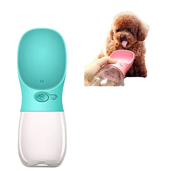 Bebedero portátil para mascota, 350 ml - Imagen 2