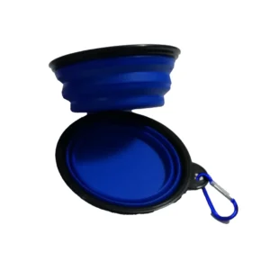 Plato de Silicona Portátil para Mascotas