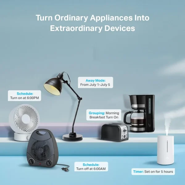 Enchufe Inteligente Kasa Smart Plug Ultra Mini 15A WiFi - Imagen 2